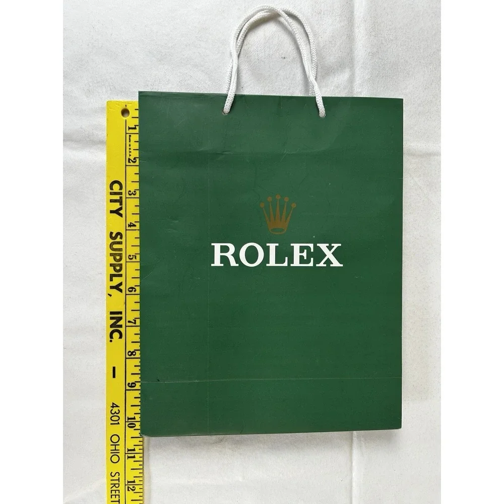 Rolex Boutique Shopping Bag 100% Authentic 10
